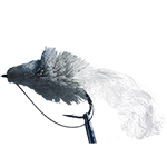 image of white Deer Hair Diver fly